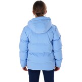 Killtec Meisjes Gewatteerde Winterjas met Capuchon Zwart-Blauw