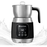 Maestri House Melkopschuimer, 600 ml Elektrische Melkopschuimer met Variabele Temperatuur en Schuimsterkte, Smart Touch Control, voor Latte Cappuccino, Warme Chocolademelk & Melk