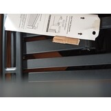 BONTEC TV-wandhouder, 66 - 65 cm, tv-wandhouder voor led, oled, lcd en oled, plat en curve, tv-arm uittrekbaar 95 cm, ruimtebesparend ontwerp, kantelbaar en draaibaar, VESA 400 x 400, belasting 35 kg