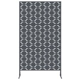 vidaXL Privacyscherm 100 x 50 x 180 cm Staal Antraciet