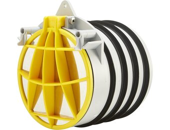 Buffalo Retro fit -Non Return Valve voor 6 inch (150 mm) rioolbuis. Knaagdier en waterstop.