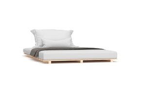 vidaXL Bedframe Grenenhout 140x200 cm - 35% Korting