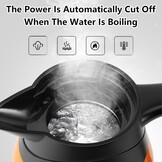 12 V autowaterkoker, 1000 ml reiswaterkoker, draagbare roestvrijstalen auto-waterkoker met temperatuurinstelling, snelkookbare sigarettenaansteker, autoverwarmingskop voor warm water, koffie, reizen