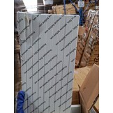 vidaXL Wandtafel Wit 101 x 29 x 74 cm Geconstrueerd hout