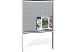 Rolhor voor raam 130x160 cm Wit - Insectenwerend - 33% korting