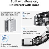 KIWI design K4 Boost Comfort Batterijkophand voor Meta Quest 3/Quest 3S