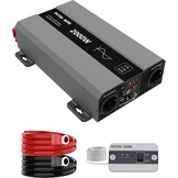 DATOUBOSS Omvormer 24v naar 230v Zuivere Sinus 2000w, Omvormer 24v naar 230v met AC-aansluiting en 3A USB-poort Soor Thuis, Camper, Off-Grid Zonne-energie-omvormer (SAK-24V2000W) - Maat 24V 2000W