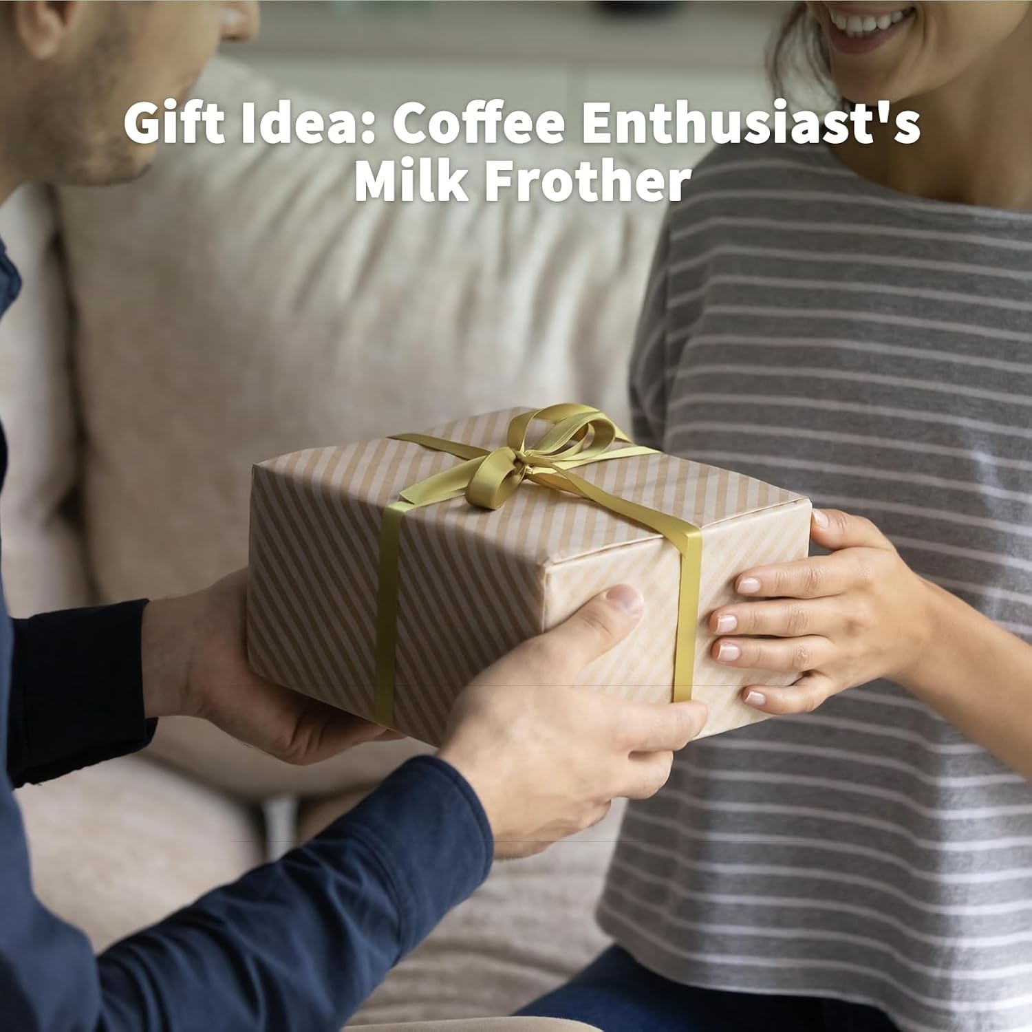 Maestri House Melkopschuimer, 600 ml Elektrische Melkopschuimer met Variabele Temperatuur en Schuimsterkte, Smart Touch Control, voor Latte Cappuccino, Warme Chocolademelk & Melk