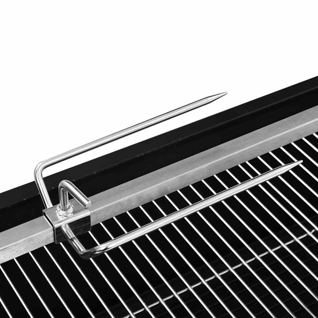 vidaXL Elektrisch BBQ Draaispit Roestvrij Staal - 60% Korting