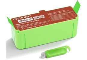 Vervangende Stofzuigeraccu 6700mAh 14.8V voor iRobot Roomba 500-900 Serie - 34% Korting