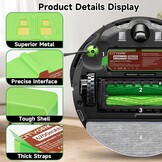 CITYORK 6700mAh Li-ion vervangende batterij voor iRobot Roomba 980 981 960 966 965 900, 880 896 895 890 891 800, 690 695 680 676 675 650 630 630 615 606, 780 760 761 776, 560 555 521 500 iRobot