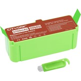 CITYORK 6700mAh Li-ion vervangende batterij voor iRobot Roomba 980 981 960 966 965 900, 880 896 895 890 891 800, 690 695 680 676 675 650 630 630 615 606, 780 760 761 776, 560 555 521 500 iRobot