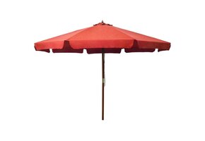 Parasol Terracotta Hout 330 cm - 35% Korting