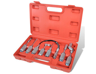 7-Delige Smeerslang Adapterset Vetpistool - 85% Korting
