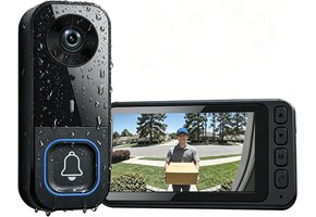 Draadloze Video Deurbel 720p HD met 4.5" Monitor - 34% Korting