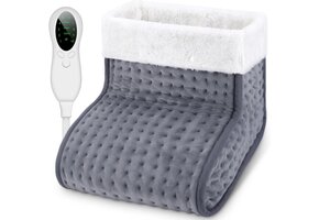 Elektrische Voetenwarmer: 10 Warmtestanden, 3 Timers, Wasbare Voering - 33% Korting!