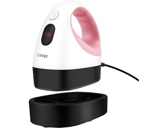 Calogy Mini Heat Press, Heat Transfer Machine, Led Klein En Draagbaar Strijkijzer, Temp Control, Geïsoleerde Veiligheidsbasis, Past Voor Ambachten, T-Shirt, Hoed, Cap, Kussens