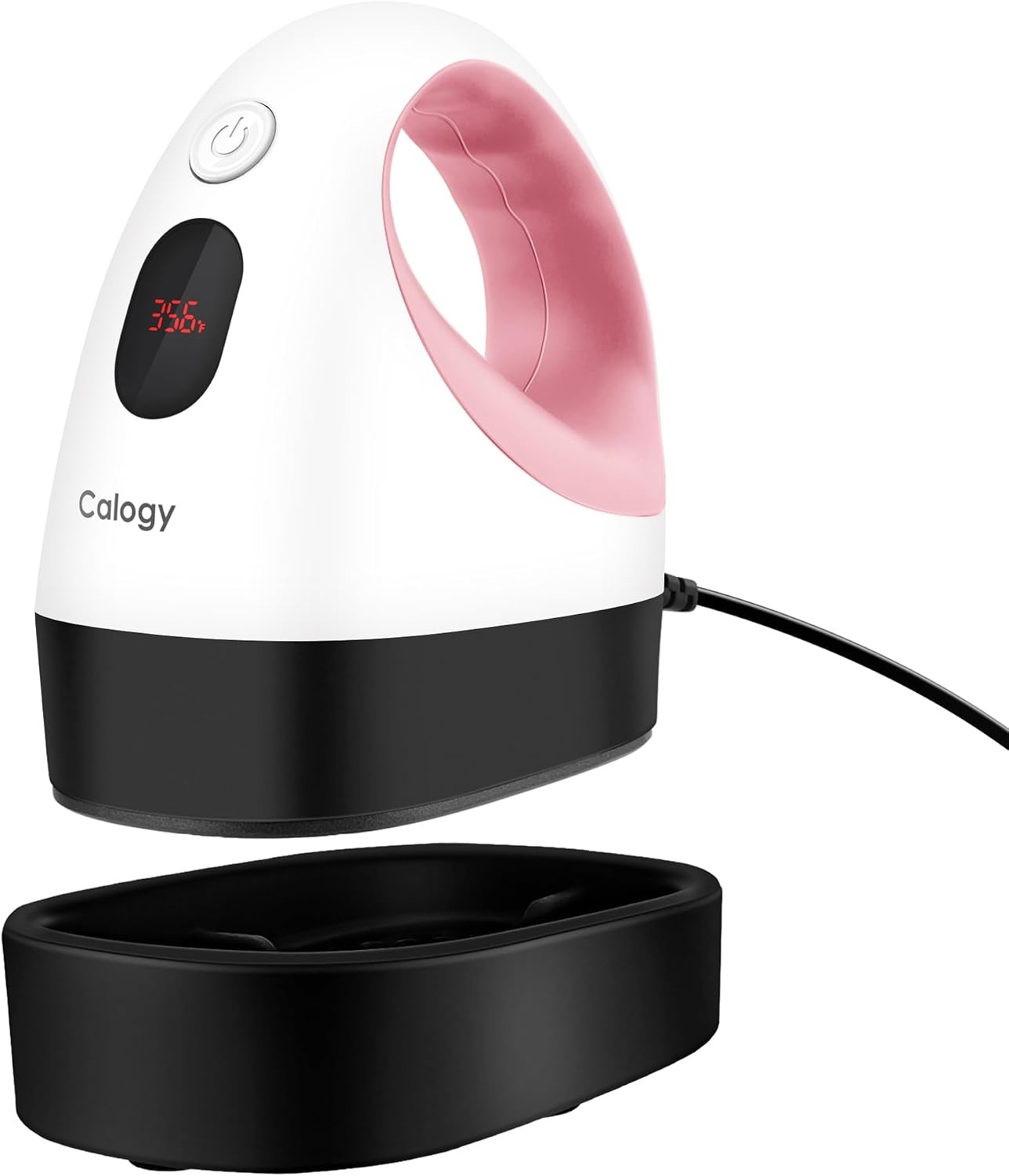 Calogy Mini Heat Press, Heat Transfer Machine, Led Klein En Draagbaar Strijkijzer, Temp Control, Geïsoleerde Veiligheidsbasis, Past Voor Ambachten, T-Shirt, Hoed, Cap, Kussens