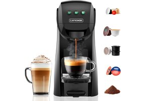 5-in-1 Koffiezetapparaat (Nespresso, Dolce Gusto, Lavazza) - Zwart - 34% Korting