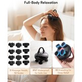 arboleaf Hoofd Massager Hoofdhuid,Elektrische Hoofdhuid Massager,Draadloze