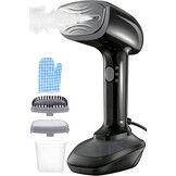 NTAYDZSW Stoomstrijkijzer voor kleding, 1800 W, handheld stoomstrijkijzer met 300 ml watertank, 20 seconden snel opwarmen, automatische uitschakeling, draagbaar reisstrijkijzer voor thuis en op reis