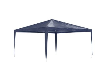 vidaXL Partytent 4x4 m blauw