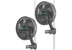 MARS HYDRO Clipventilator Oscillerend 15,2 cm (2 stuks) - 34% Korting
