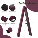 Opvouwbare Gymnastiekbalk 240cm Paars - 34% Korting