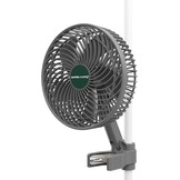 MARS HYDRO Grow ventilator, oscillerend, met clip, 15,2 cm, 10 windstanden - Maat 2 stuks