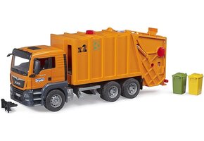 Bruder MAN TGS Vuilniswagen 1:16 met 2 Bakken - 34% Korting