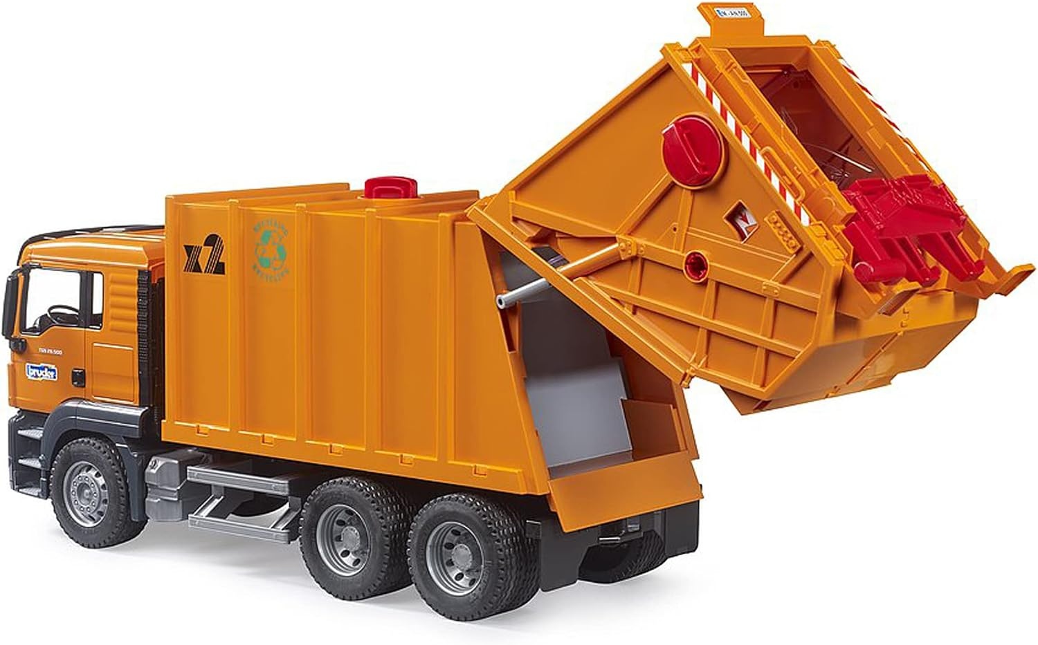 Bruder MAN TGS Vuilniswagen 1:16 met 2 Bakken - 34% Korting