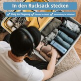 Reis elektrische waterkoker 350ml Verwarmingscapaciteit,Totale Capaciteit 450ml,Draagbare Mini Mok,Mini Thermos 304 Roestvrij Staal Voering,300W Snelkook Verwarmingsmok(Blauw)