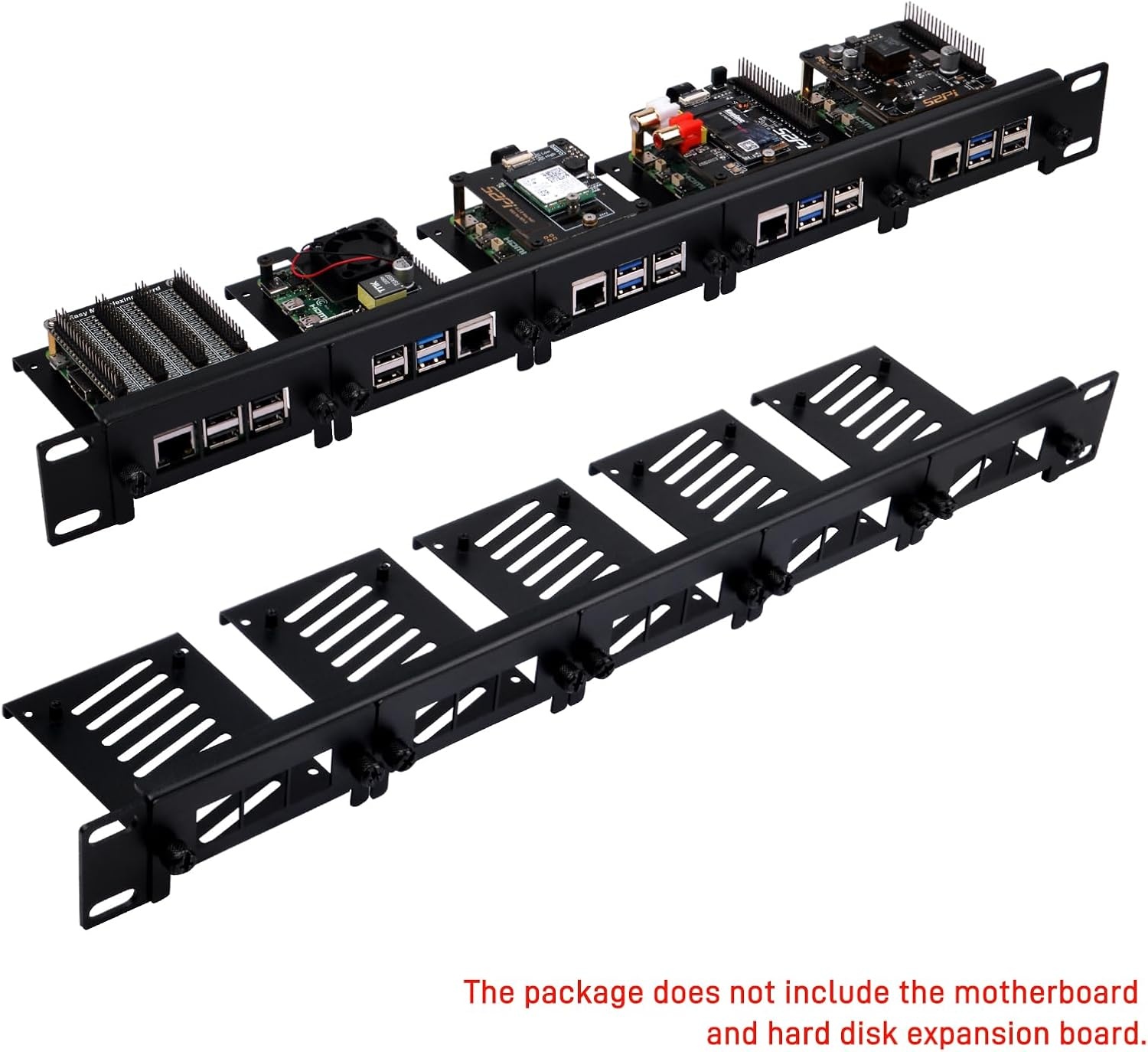 1U Rackmount voor 5x Raspberry Pi met 34% korting