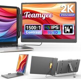 Teamgee S1 Pro Max 14 inch QHD Portable Monitor - Zilver