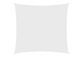 vidaXL Vierkant Zonnescherm 3x3m Oxford Stof Wit - 33% Korting