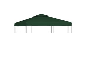 Groen Prieel Vervangend Doek 3x3m (34% Korting)