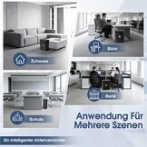 SINCHEREU P4 Papierversnipperaar - 6 Vel - 13L Zwart - 34% Korting