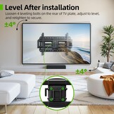 TV Muurbeugel 32-90 inch Zwenkbaar Kantelbaar - 34% Korting