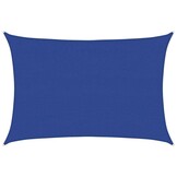 vidaXL Zonnezeil Rechthoekig 4x5m Blauw - 34% Korting