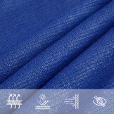 vidaXL Zonnezeil Rechthoekig 4x5m Blauw - 34% Korting