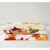 Herfst Deken Pompoen Vrachtwagen Plaid 229x229 cm - 34% Korting
