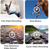 Hoofdcamera 4K 30FPS met WiFi & EIS 2.0 - 34% Korting
