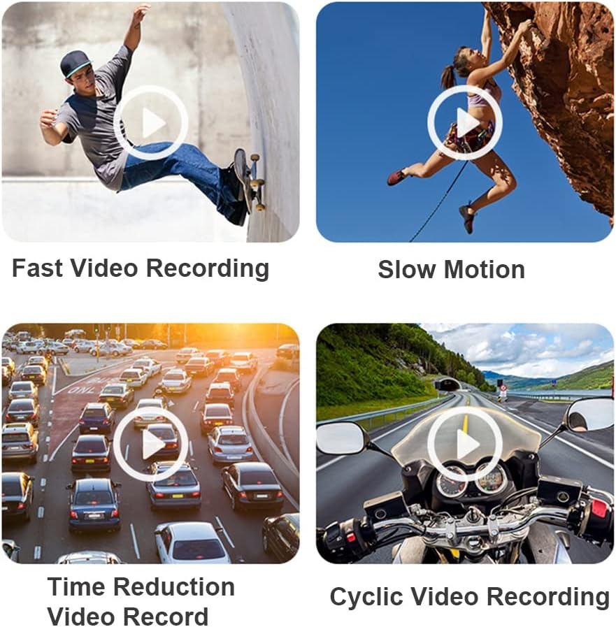 Hoofdcamera 4K 30FPS met WiFi & EIS 2.0 - 34% Korting