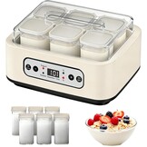 Yoghurtmaker RVS 1.6L - Maak Yoghurt, Natto & Rijstwijn (34% Korting)
