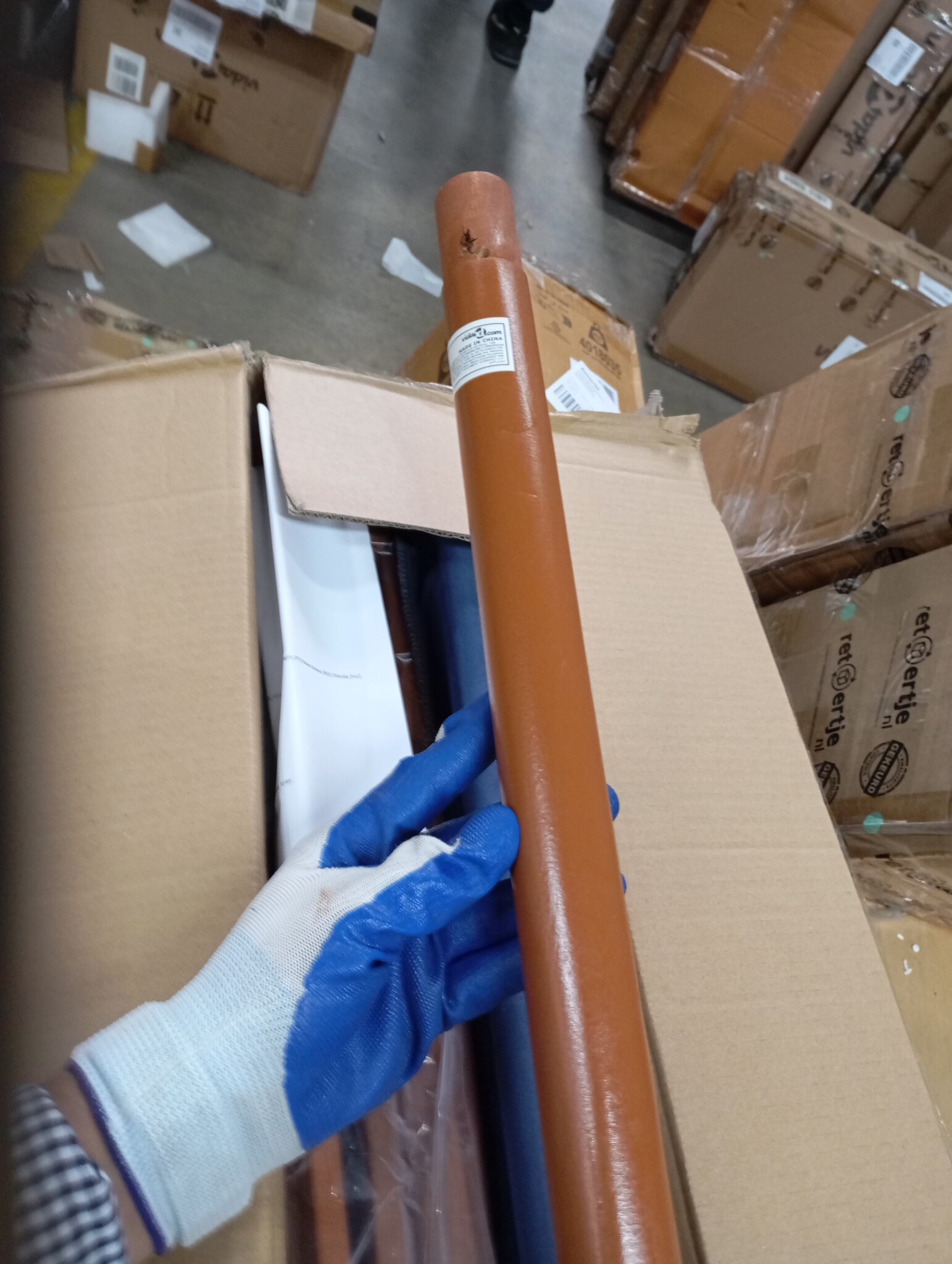 Parasol Crèmewit Hout 200x300cm - 54% Korting