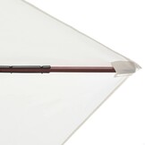 Parasol Crèmewit Hout 200x300cm - 54% Korting
