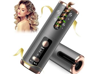 Draagbare Automatische Krultang | USB Oplaadbaar | 33% Korting