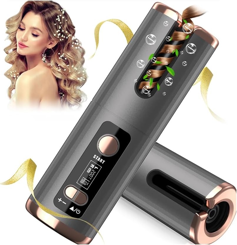 Draagbare Automatische Krultang | USB Oplaadbaar | 33% Korting