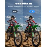 Actiecamera 4K 60FPS 64MP Dual Screen Waterdicht met 34% Korting