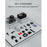 Actiecamera 4K 60FPS 64MP Dual Screen Waterdicht met 34% Korting